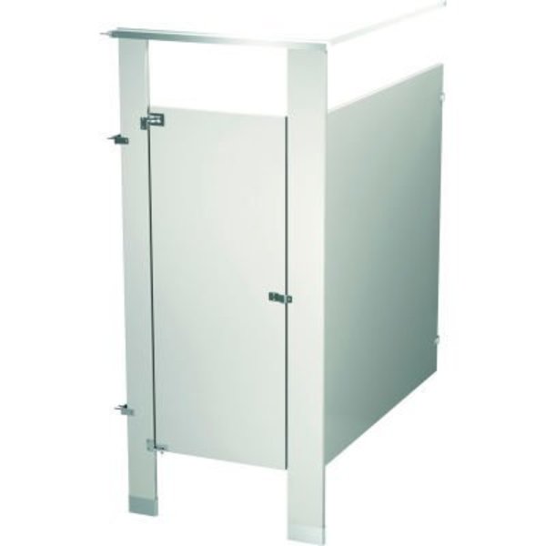 Bradley Bradley Powder Coated Steel 36" Wide Complete In-Corner Compartment, Dove Gray - IC13660-DGR IC13660-DGR